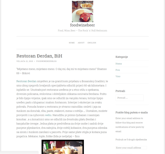 Restoran Đerdan - Gradiška